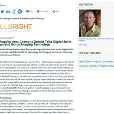 Dr. Michael Fulbright discusses Digital Smile Design and new dental technologies.