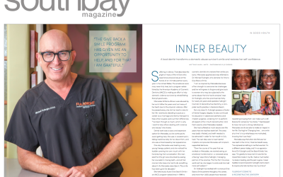 Dr. Fulbright Discusses Renewing the Smile of a Domestic Abuse Survivor in Southbay Magazine Women’s Issue Feature